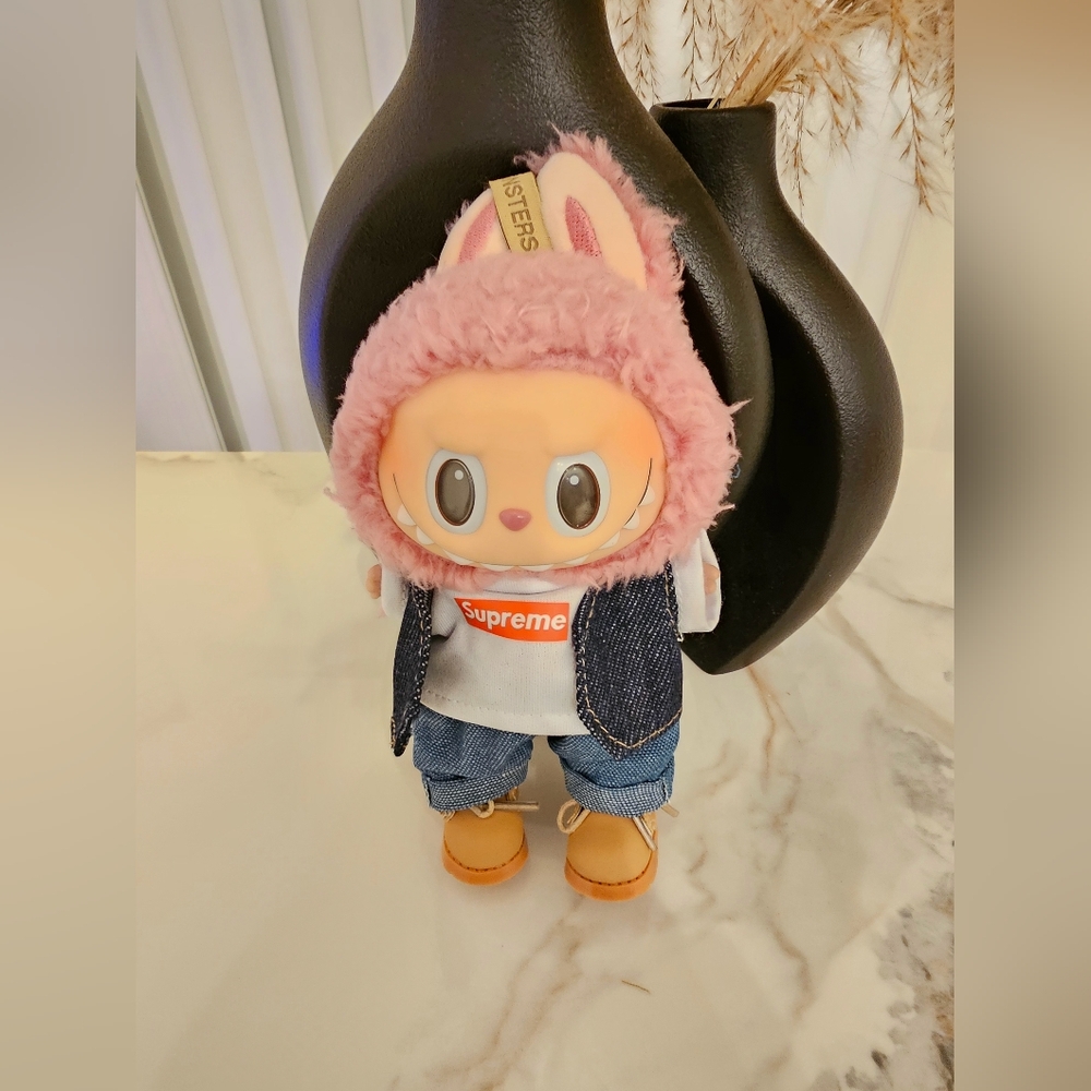 Labubu Denim Outfit w/Boots